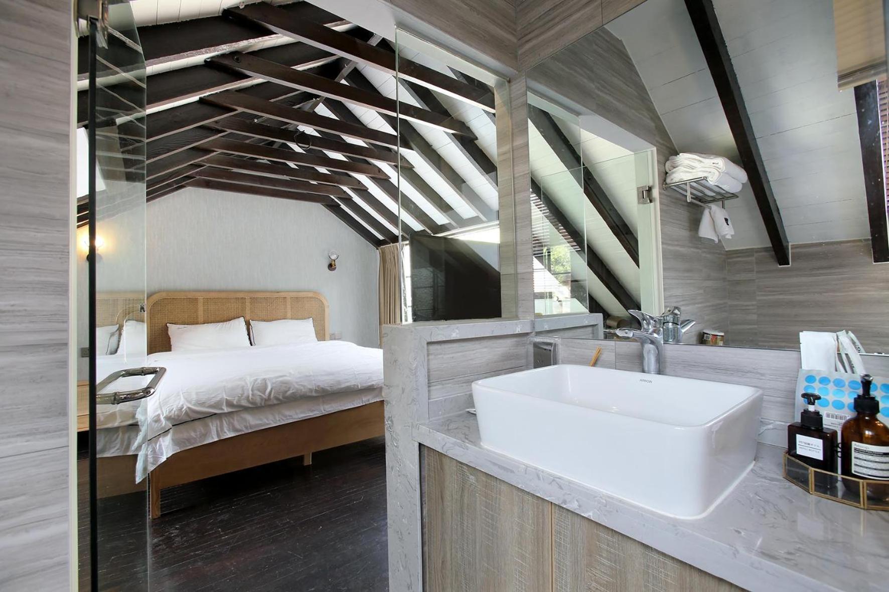 Shanghai Downtown Hills Boutique Guesthouse - Near Metro Line 7, Exit 3, Changping Road Δωμάτιο φωτογραφία